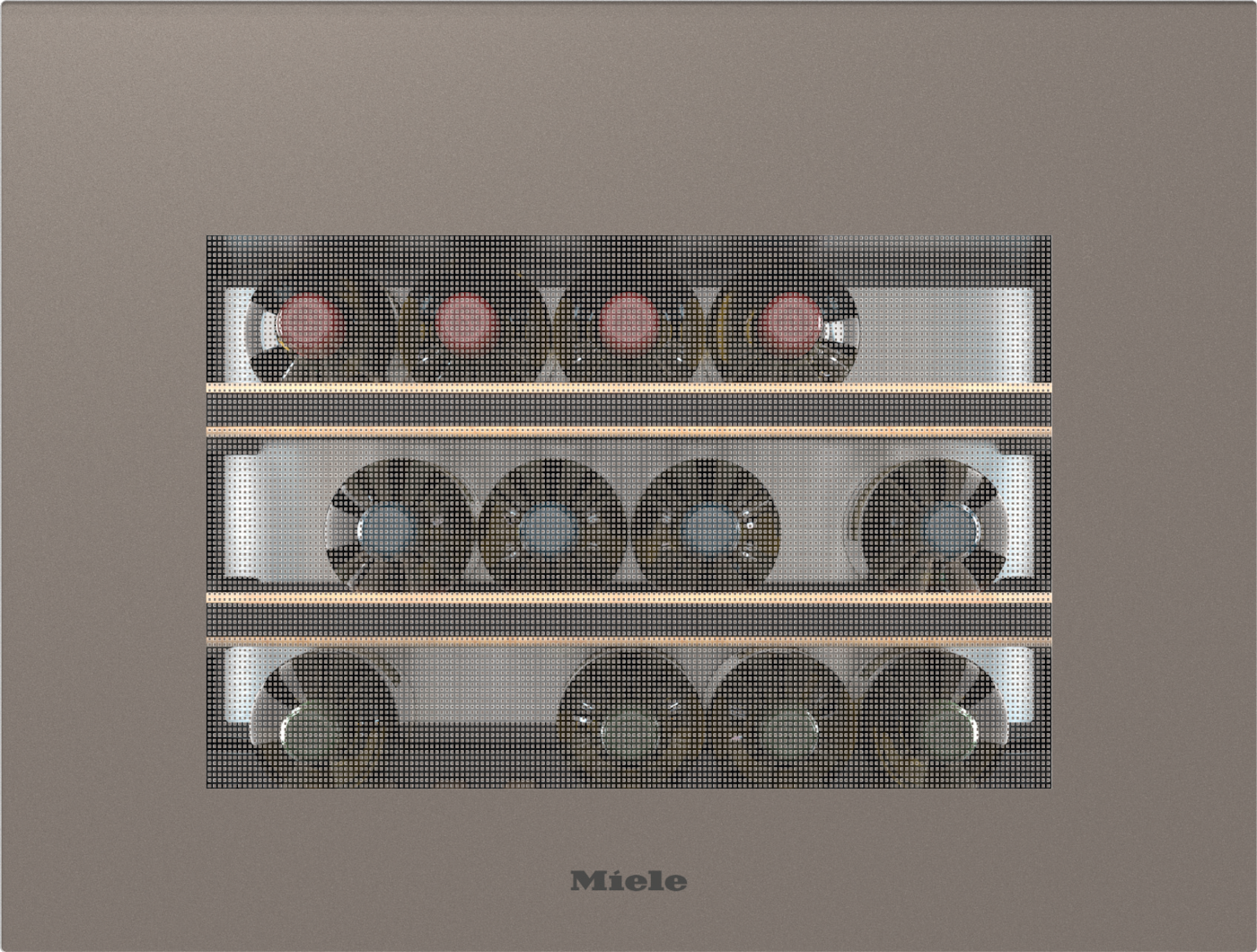 KWT 7112 iG Pearlbeige Einbau-Weintemperierschrank