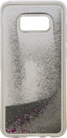 16100 Back Cover Glamour für Samsung Galaxy S8 Edge silber