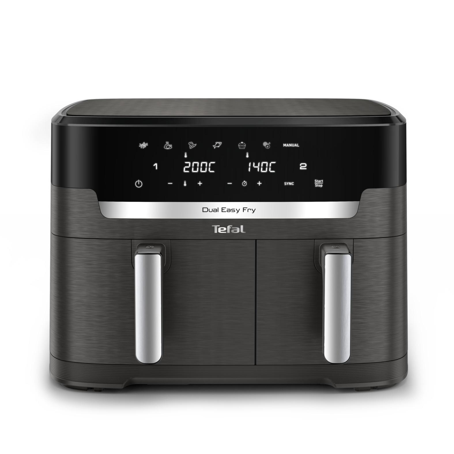 EY942H Easy Fry Dual XXL Doppel-Heißluftfritteuse