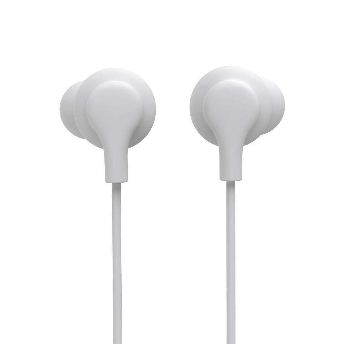 Kopfhörer "Curly", In-Ear, Mikrofon, Kabelknickschutz, USB-C, Weiß (00221795)