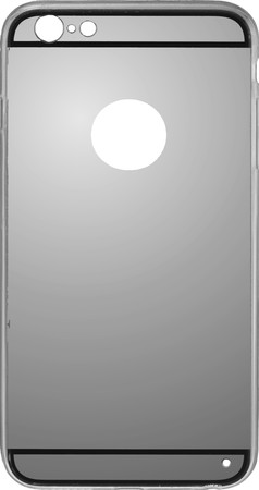 Handy-Schutzhülle 14908 Mirror Cover Apple IPhone 6 Plus grau