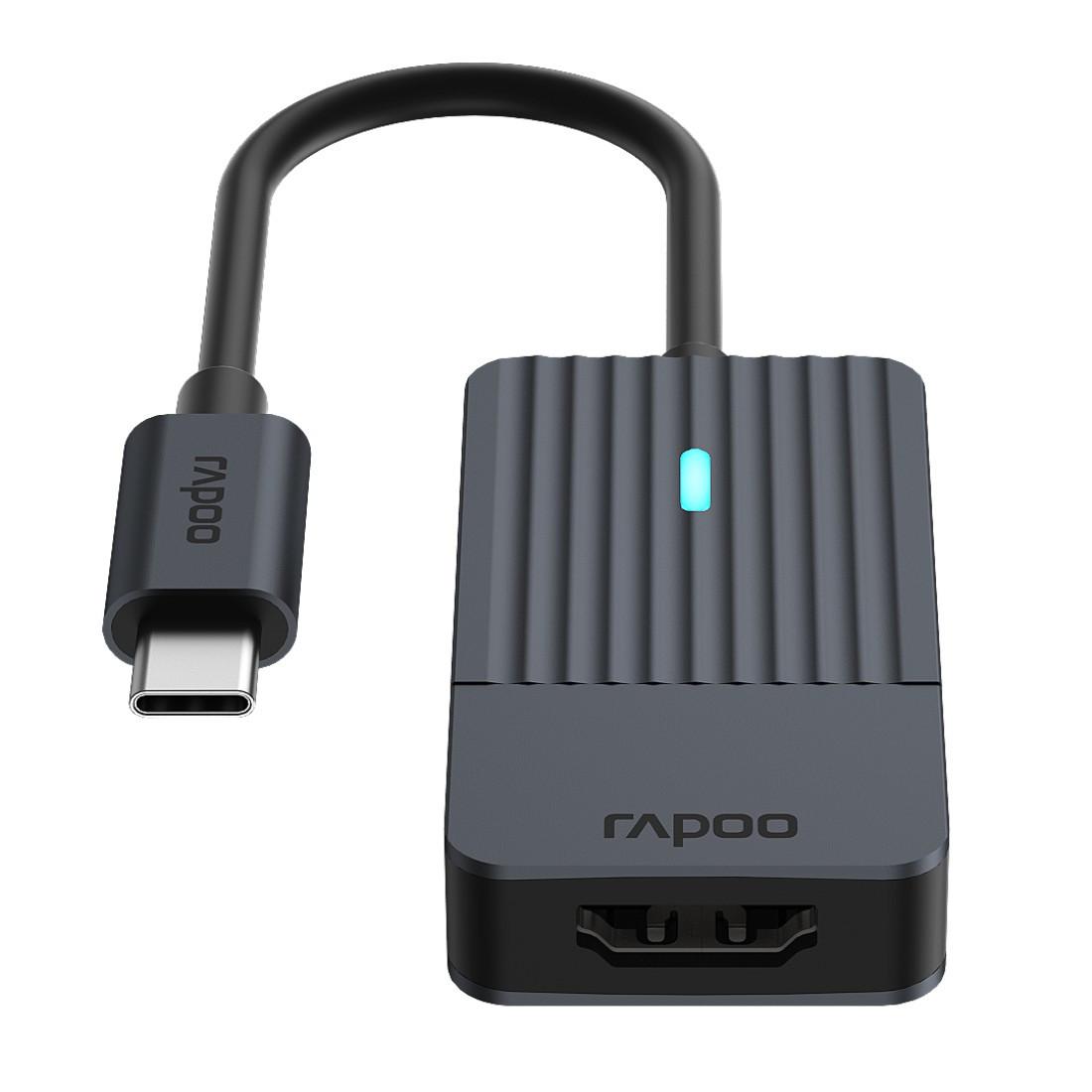 USB-C Adapter "UCA-1004", USB-C auf HDMI™, Grau (00217685)