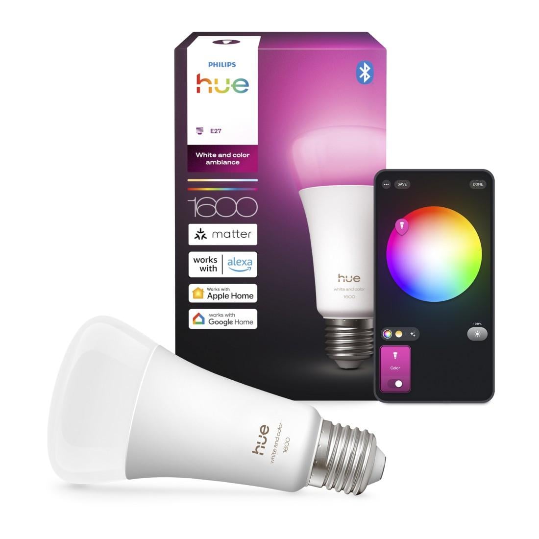 LED-Lampe "White & Color Ambiance", E27, A67, 1600 (00232134)