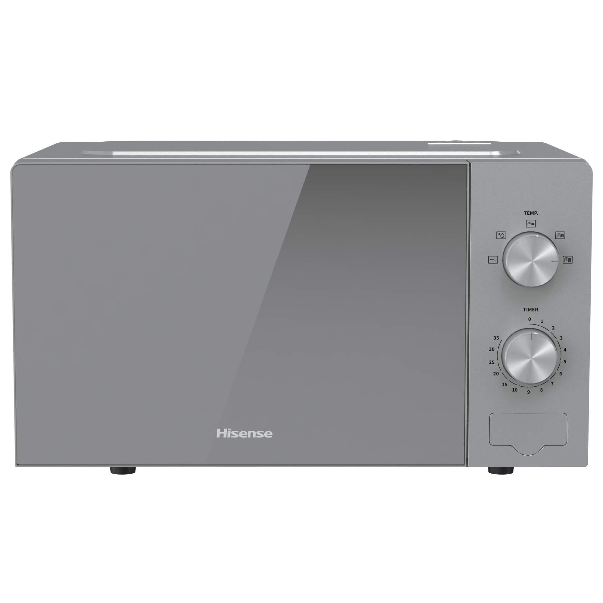 H20MOMP1 Silber Mikrowelle