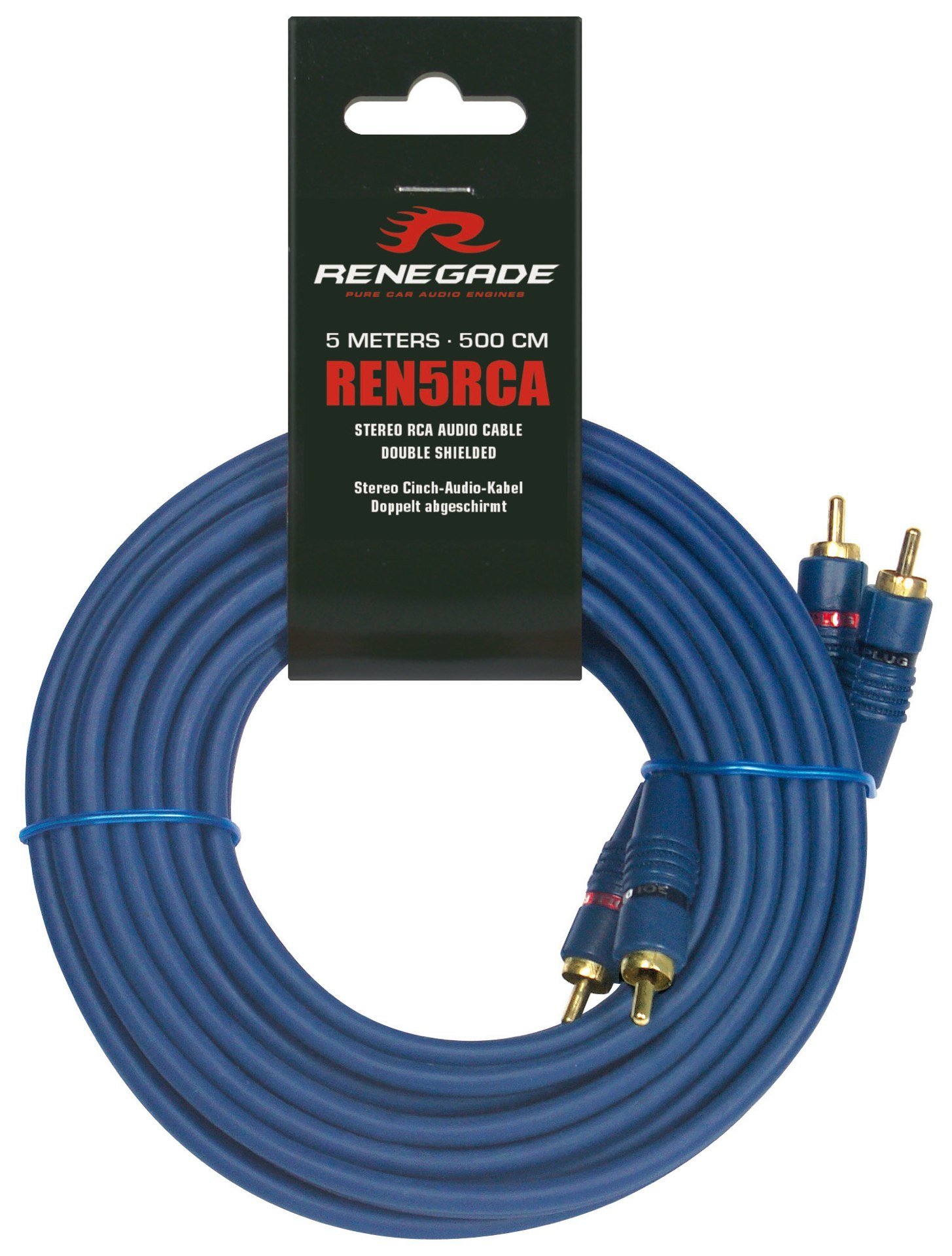 Stereo Audio Kabel, blau