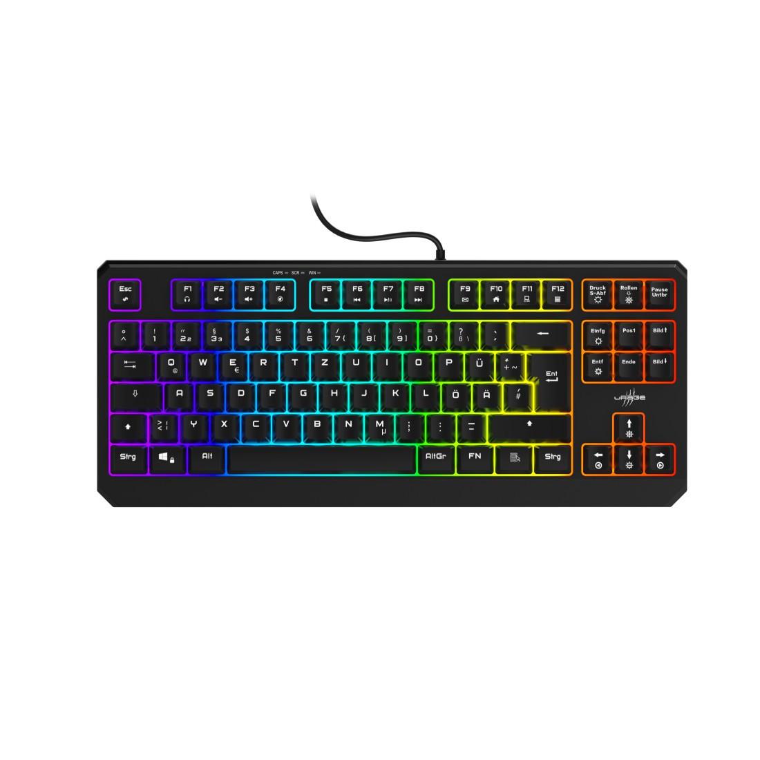 Gaming-Keyboard "Exodus 220 TKL", Schwarz, QWERTZ DE (00217818)