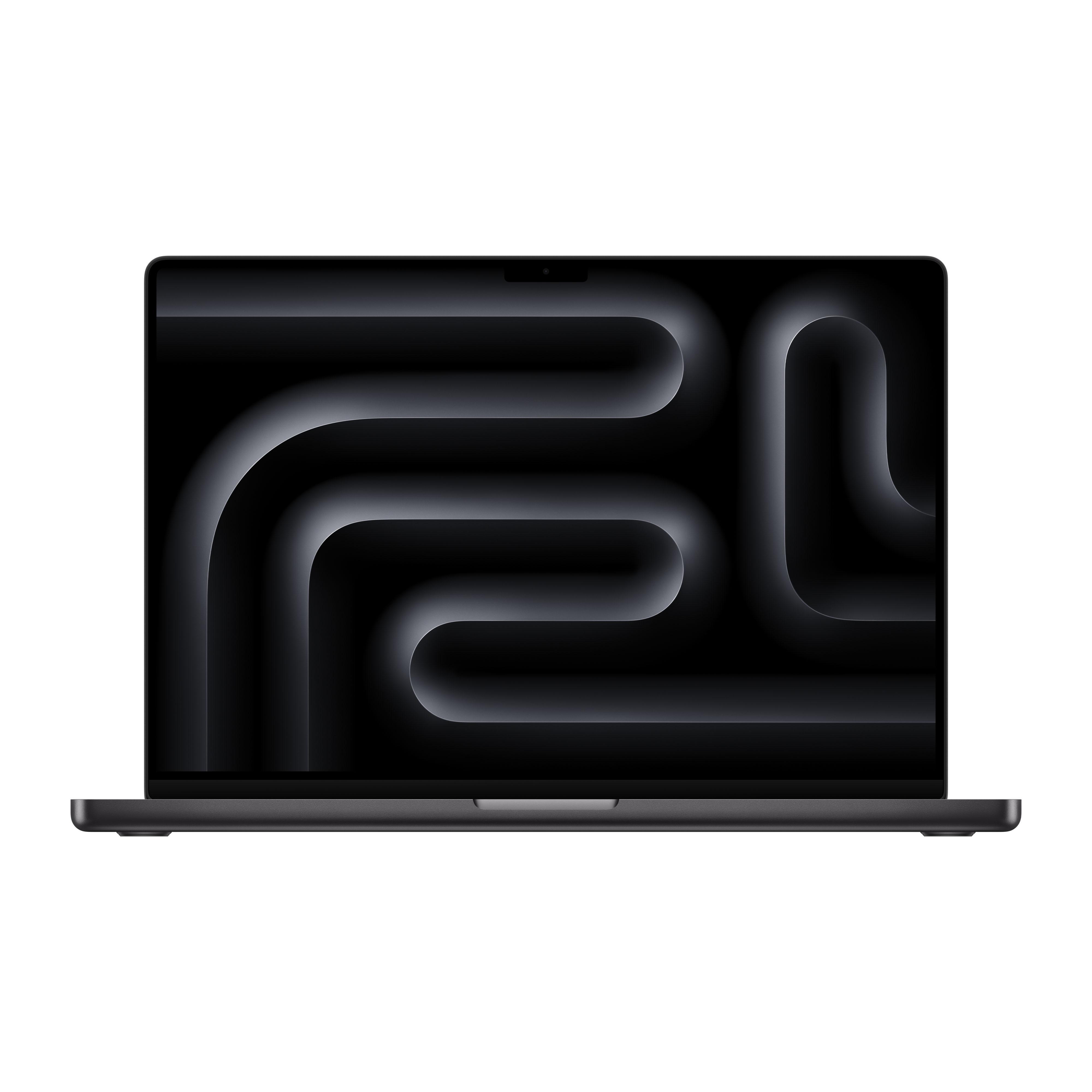 MacBook Pro, Space Schwarz 16 Zoll, M3 Max, 14-Core-CPU, 30-Core-GPU, 36GB, 1TB SSD