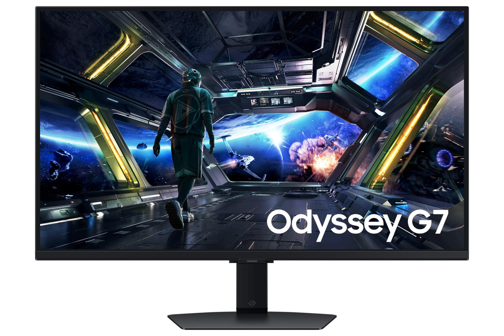 Gaming Monitor Odyssey G70D S32DG702EU, Schwarz, 32 Zoll, 4K, IPS, 144 Hz, 1 ms