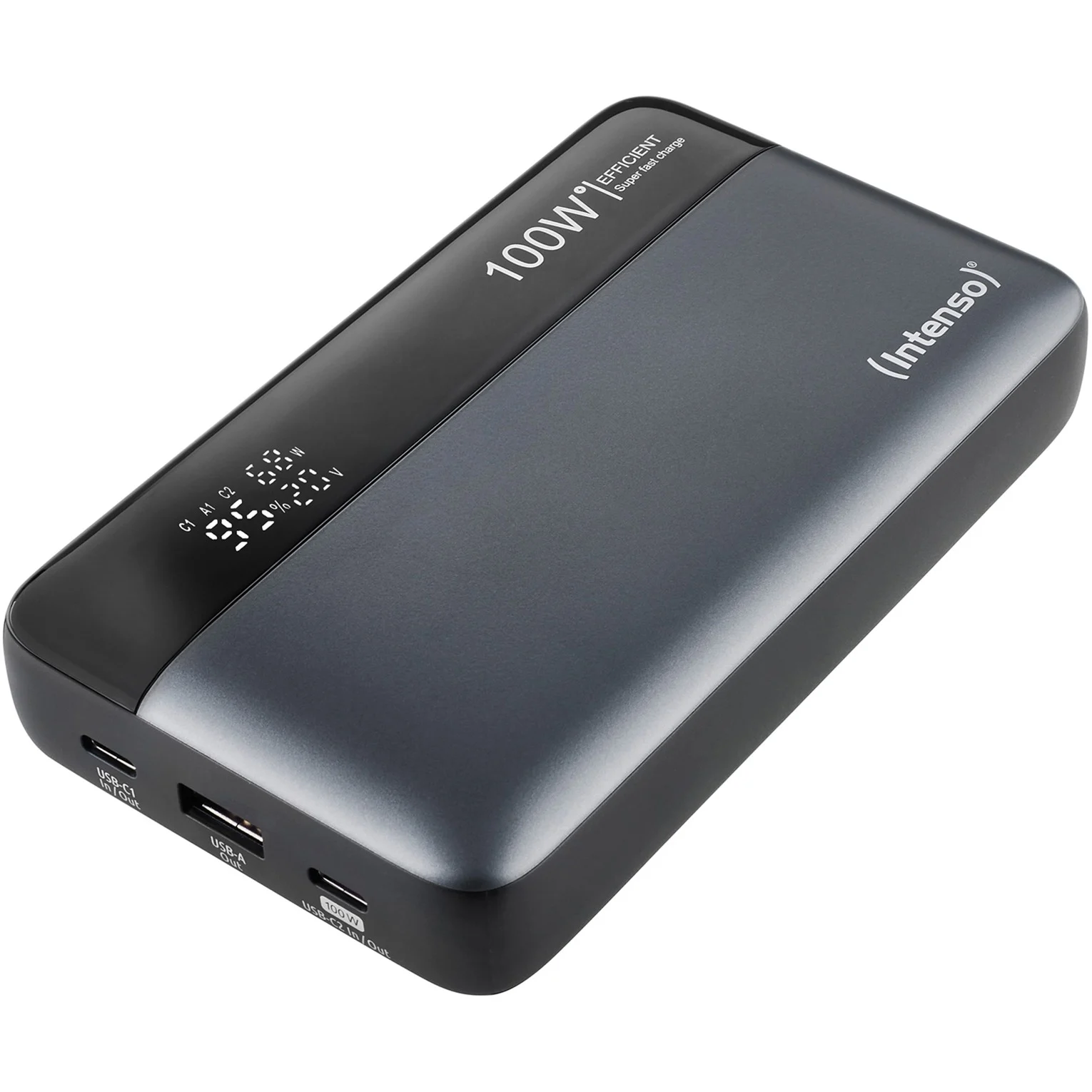 Powerbank HE20000, Grau/Schwarz