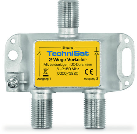 2-Wege Sat-Verteiler