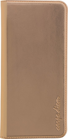 16224 Book Case für Samsung Galaxy S8+ metallic rosegold