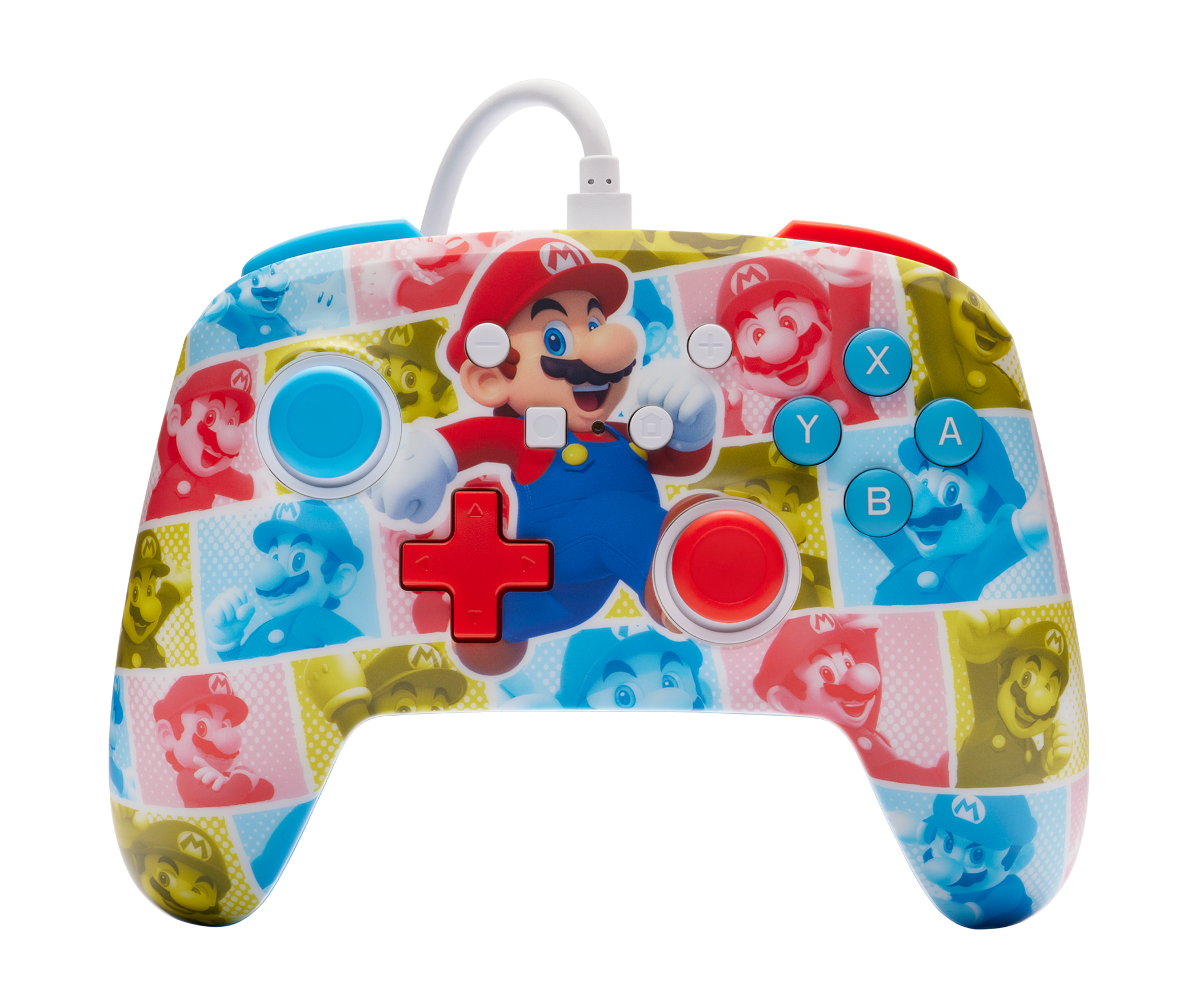 Verbesserter kabelgebundener Controller für Nintendo Switch, Mario-Heldenrolle