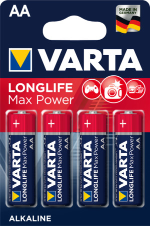 LONGLIFE Max Power AA, 4er Blister Batterie