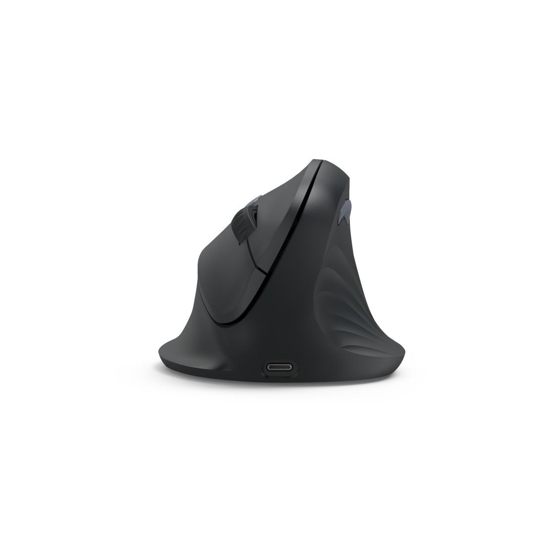 Ergonomische Vertikalmaus EWM-600R, Multi-Device, kabellos, Akku, Schwarz (00173092)