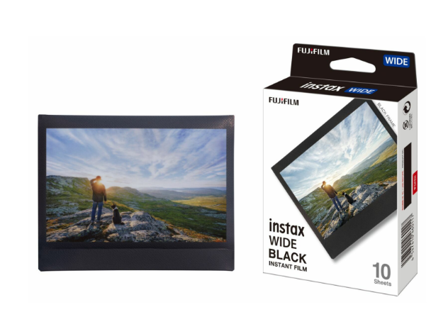 instax wide black frame W1 Sofortbildkamera-Filme
