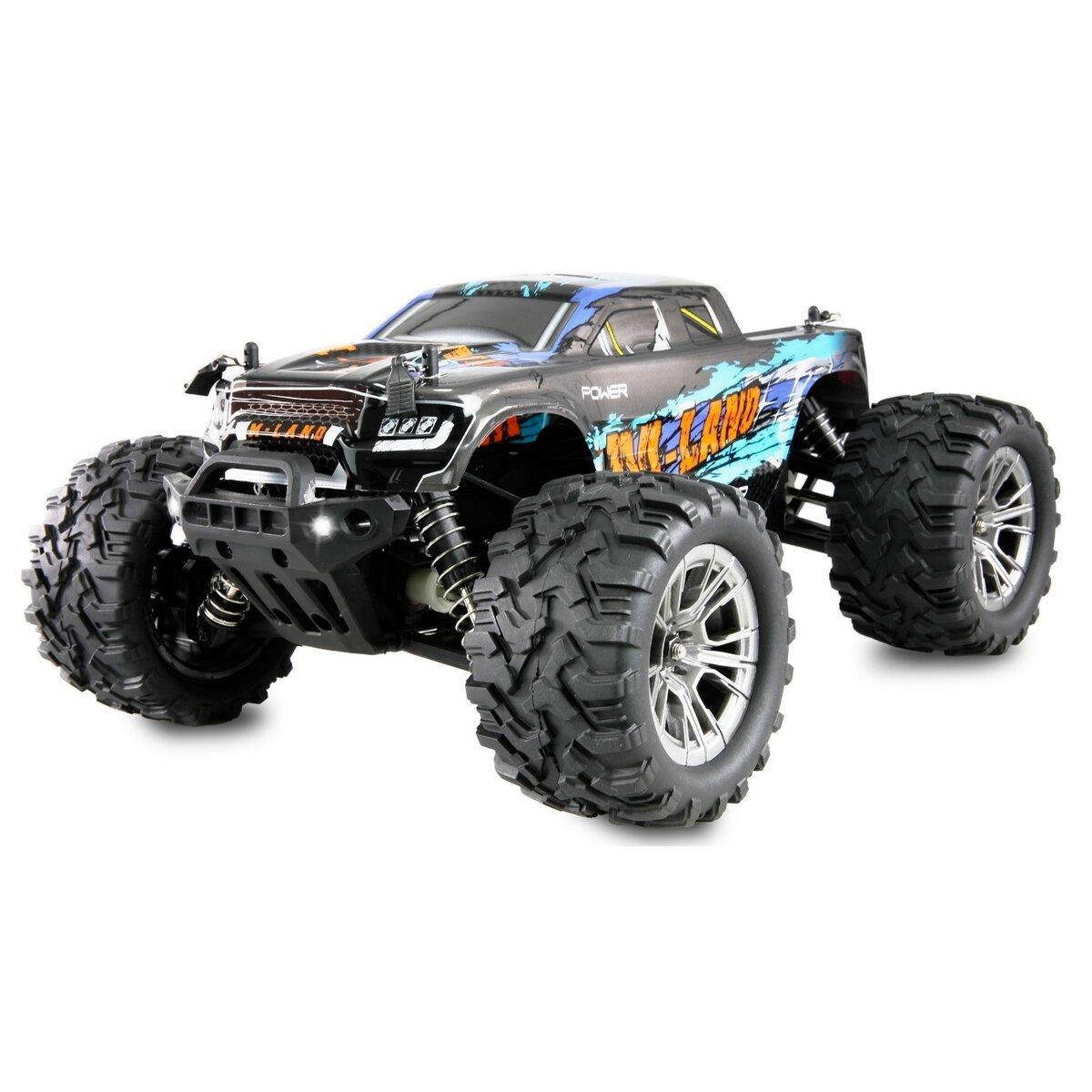 M-Land Monstertruck 48km/h 4WD 1:16 RTR blau Ferngesteuertes Auto