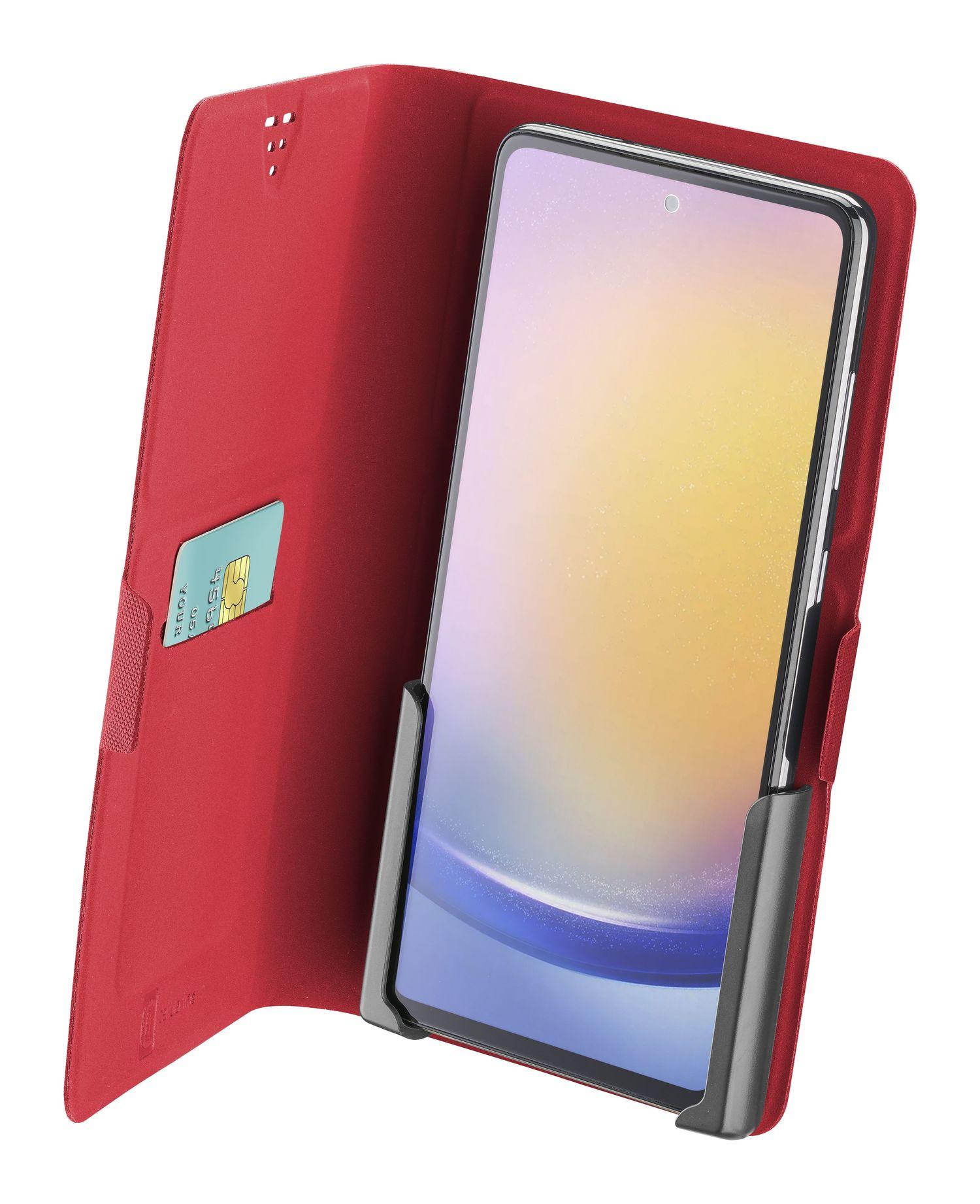 Slide & Click Universal Book Case Size L Red (61149) Handyhülle