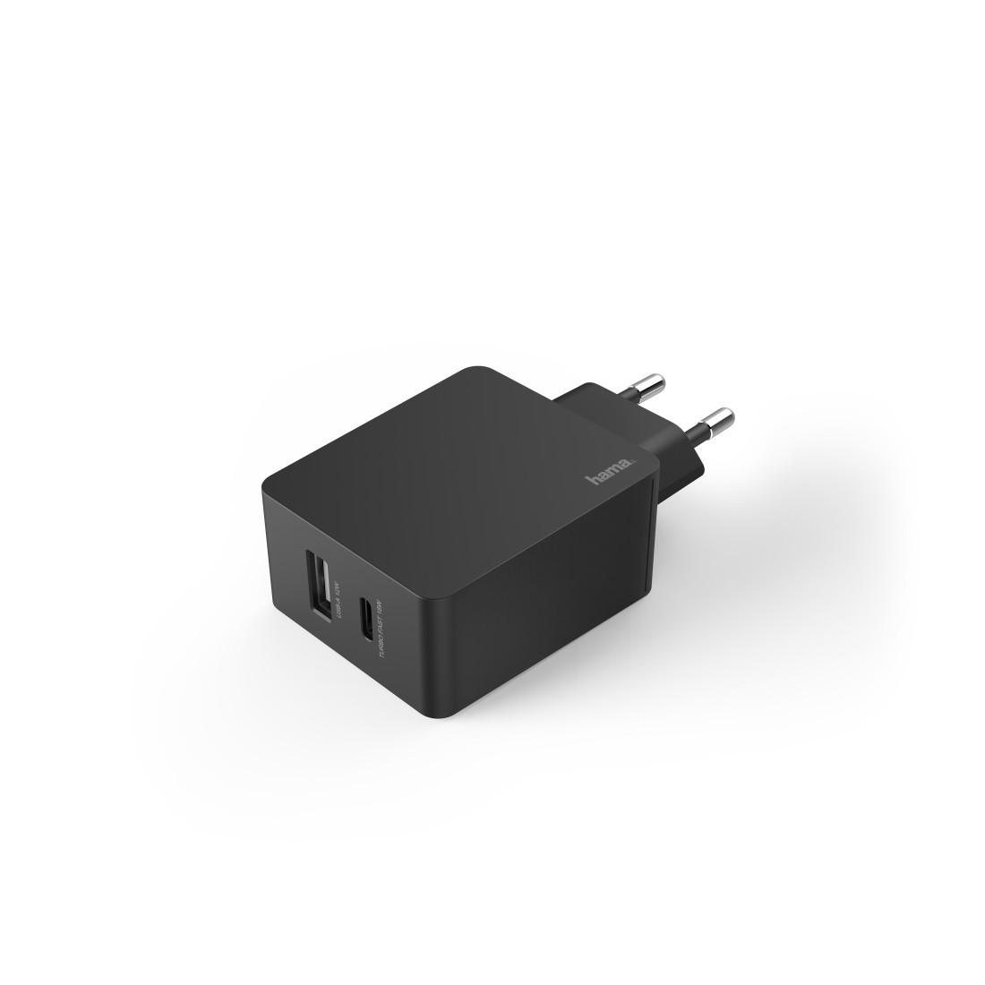 Schnellladegerät, 1x USB-C, 1x USB-A, PD, 30 W (00210575)