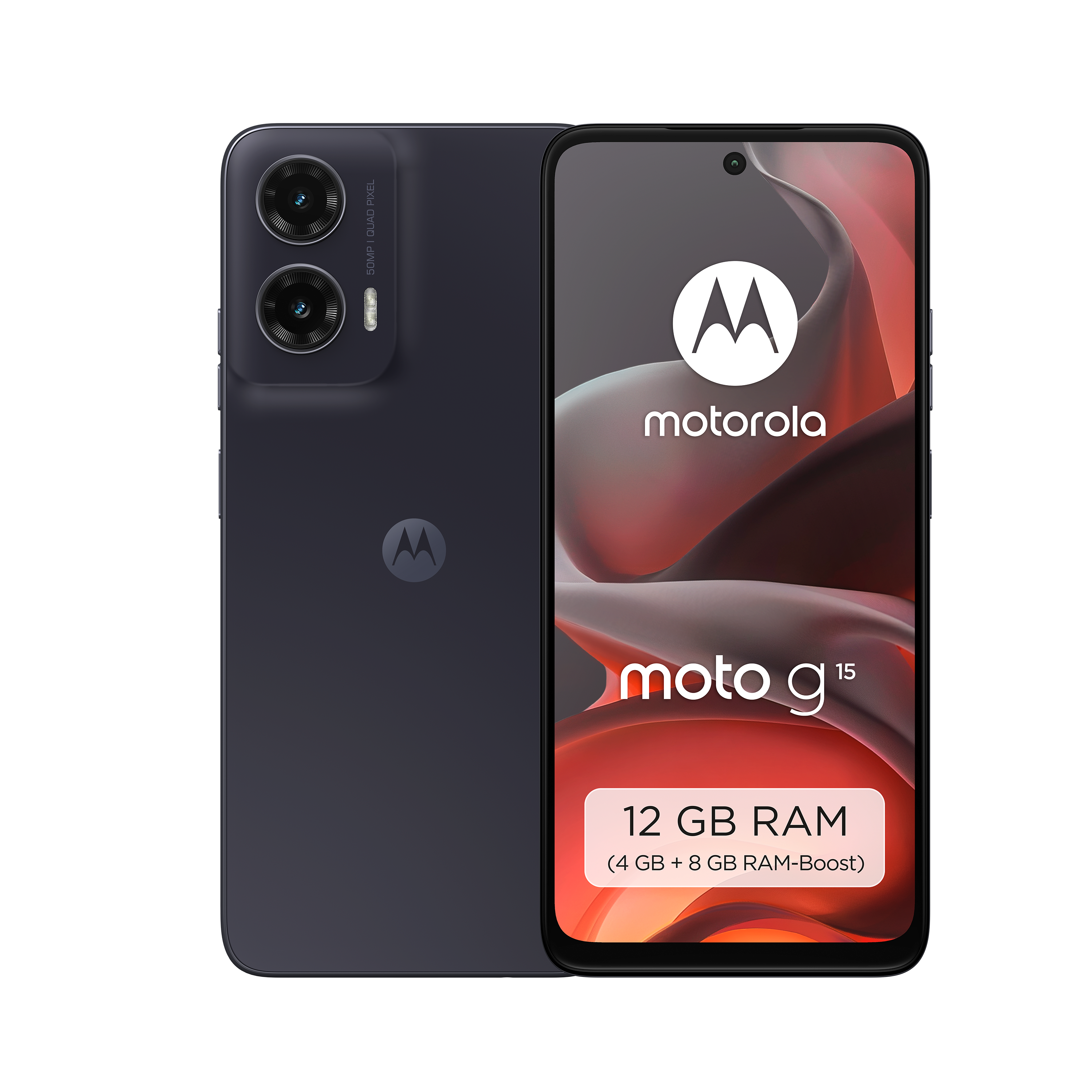 moto G15 4GB + 128GB Gravity Grey Smartphone