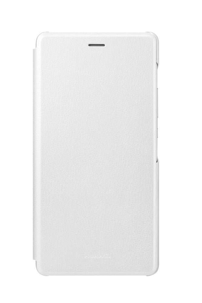 Flip Cover für Huawei P9 Lite weiß Handyhülle