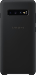 Silicone Cover EF-PG975 für Galaxy S10+, schwarz
