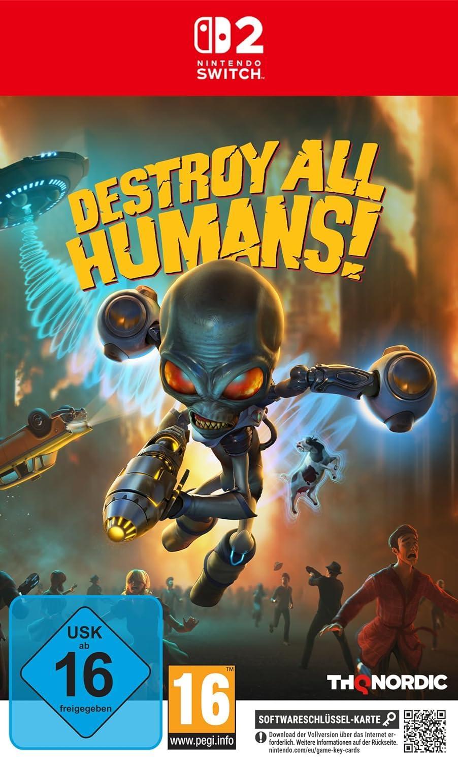 Destroy All Humans! Nintendo Switch 2-Spiel