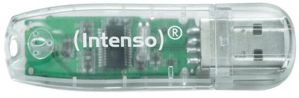 Rainbow Line 32 GB Transparent USB 2.0 USB-Stick
