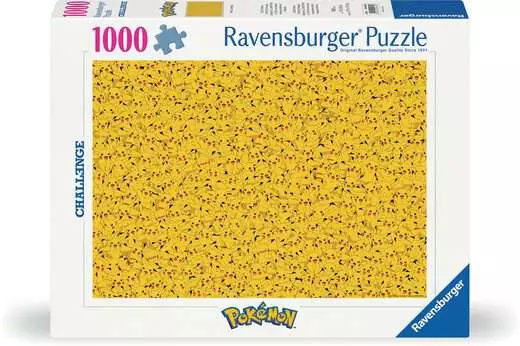 Puzzle Pikachu Challenge - 1000 Teile