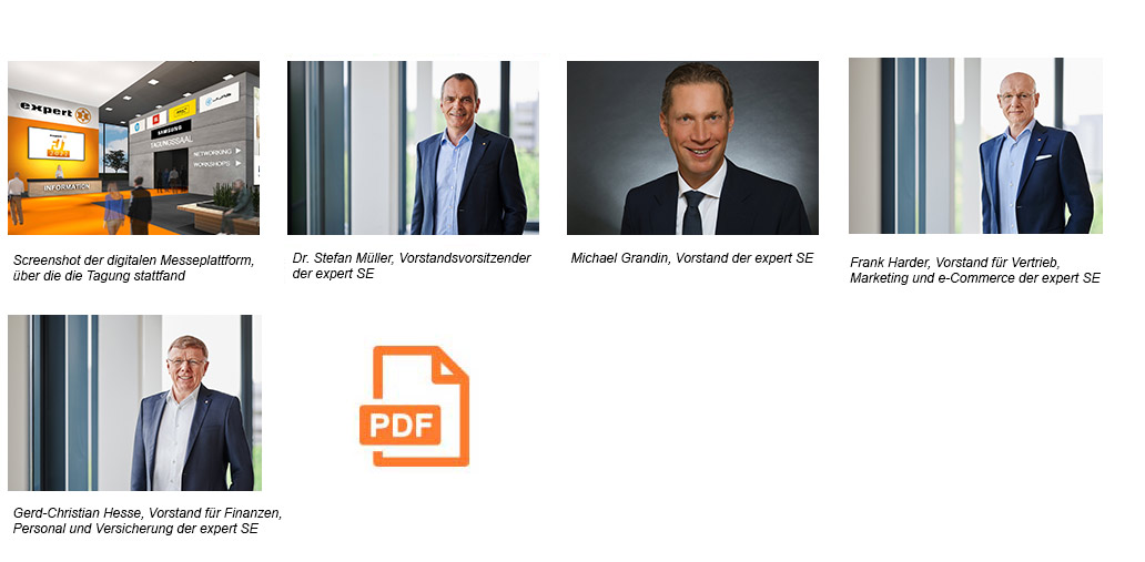 Pressematerial: Frühjahrstagung 2022: expert feiert 60 Jahre beste Partnerschaft und berichtet über die Strategie expert 6.0