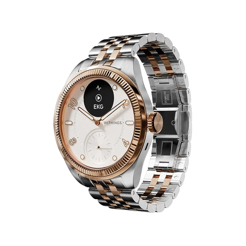 ScanWatch Nova Brilliant 39mm Titanium Silver Smartwatch
