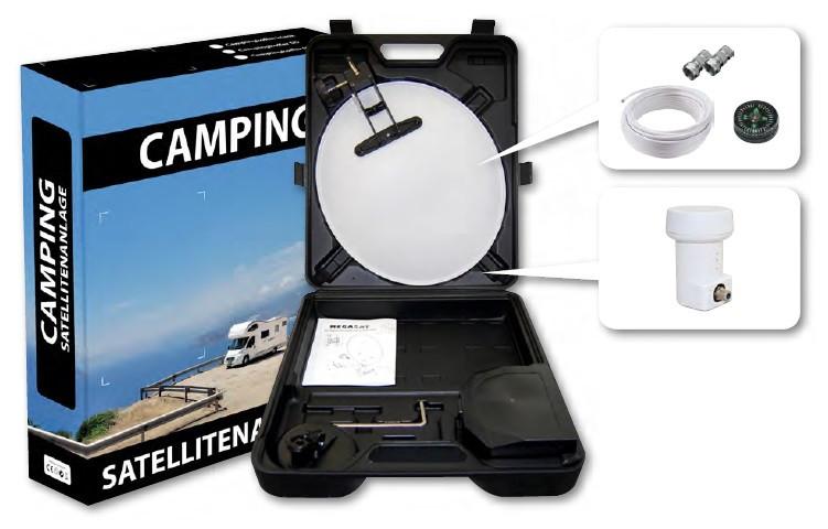 Campingkoffer LNB+Kabel