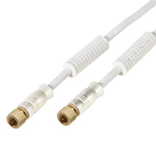 Receiveranschlusskabel mit Ferritkern, 110dB, 1,5m (44074)