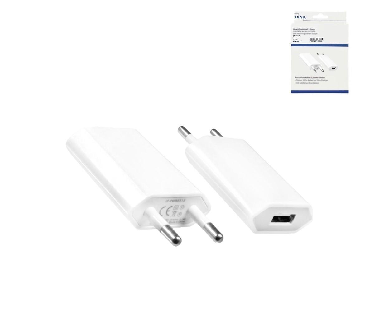 Ladegerät (USB-A), 5 W, Weiß