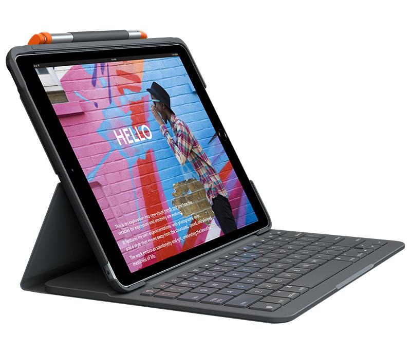 Slim Folio für iPad 7. Generation graphite Tablet-Hülle