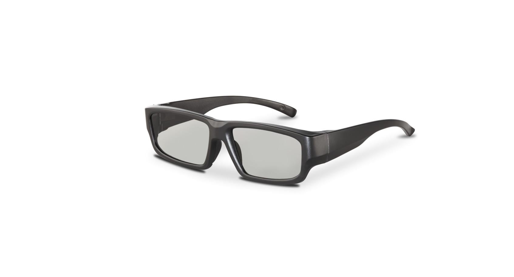 Passive Glasses schwarz 3D-Brille