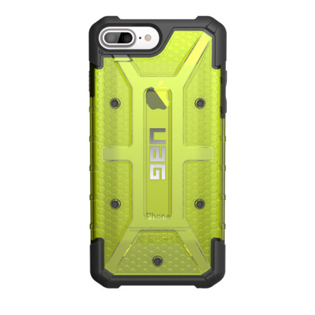 IPH7-6SPLS-L-CT Plasma Case | Apple iPhone 7/6S Plus | gelb (transparent)