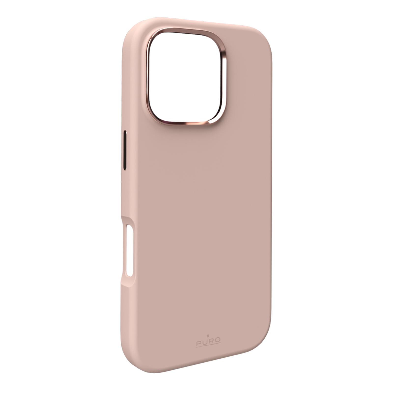 Hülle Icon Mag Pro für iPhone 16 Pro, Beige