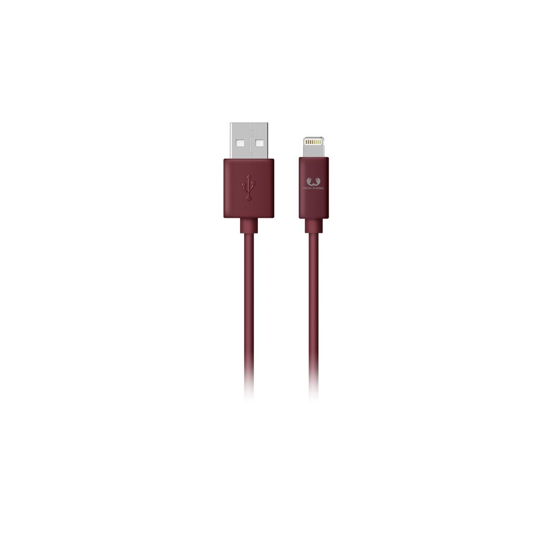 Lightning-Kabel "Fabriq", 0,2 m, Ruby Red (00191113)