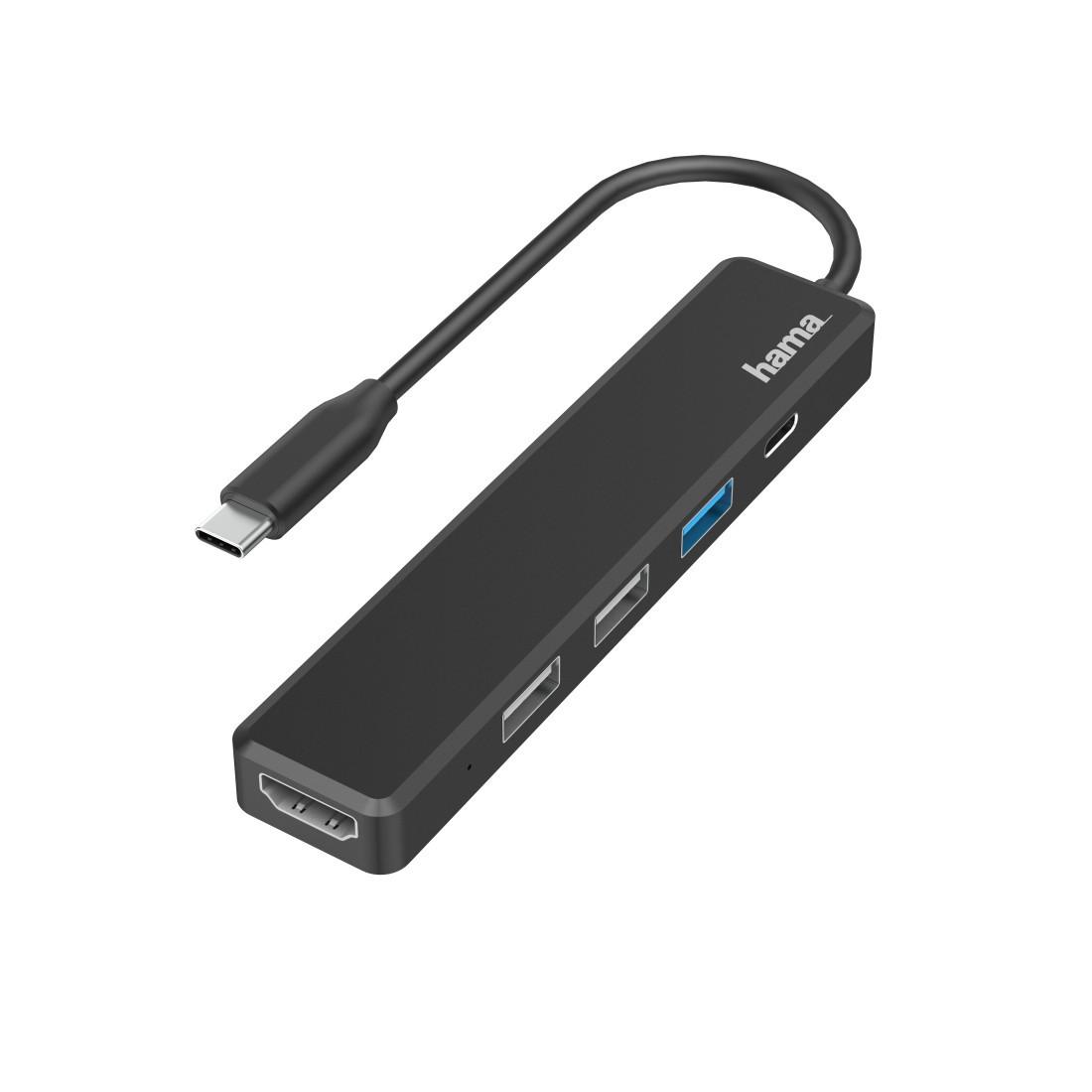 USB-C-Hub, Multiport, 5 Ports, 3x USB-A, USB-C, HDMI™ (00200117)