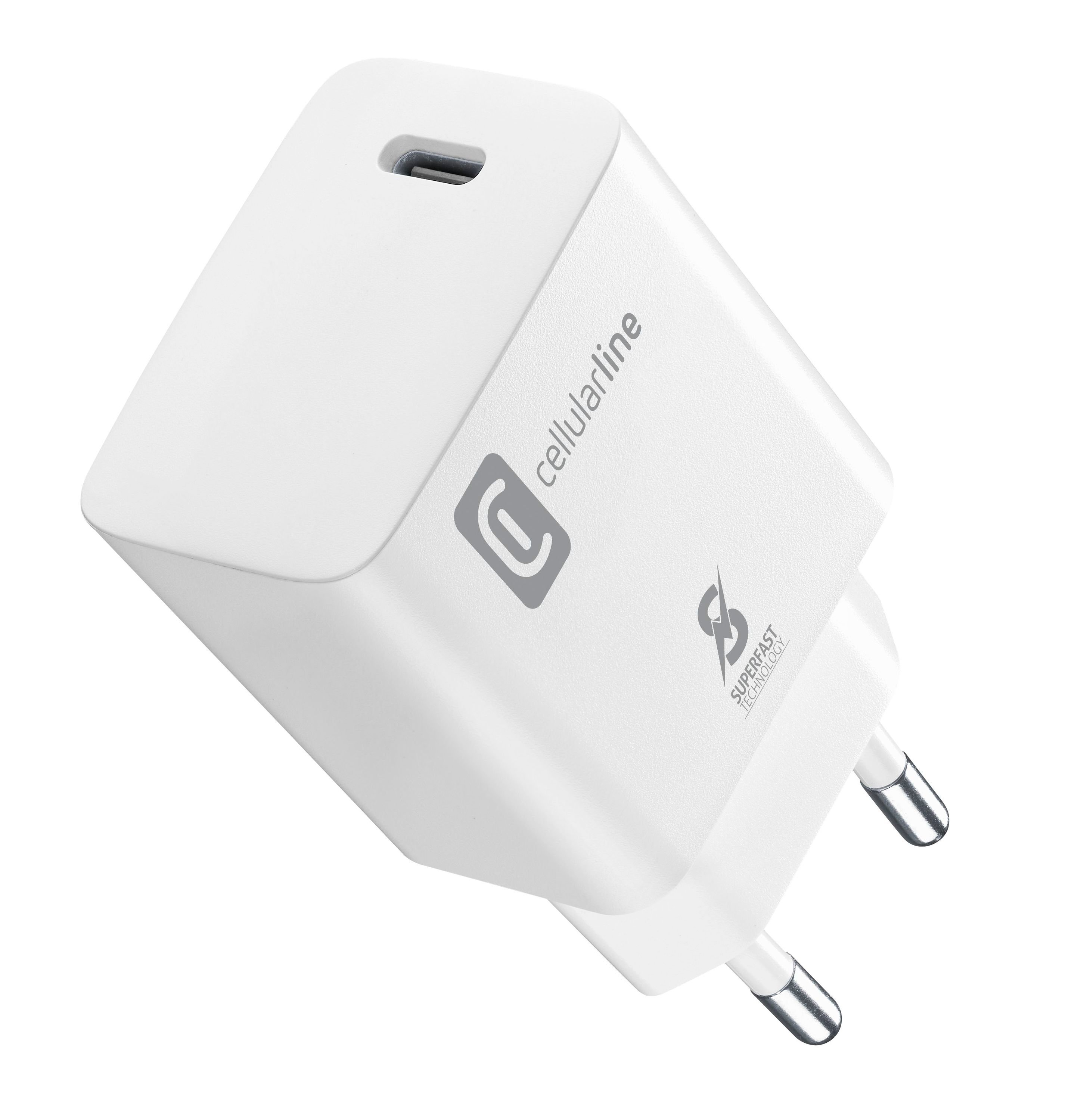 USB Typ-C Travel Charger 25W White (60006)