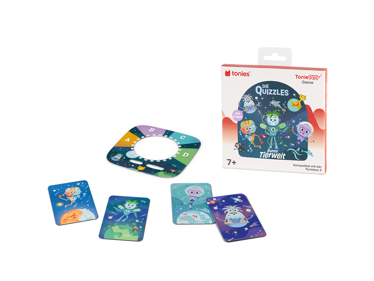 Die Quizzles: Bunte Tierwelt Tonieplay Game S