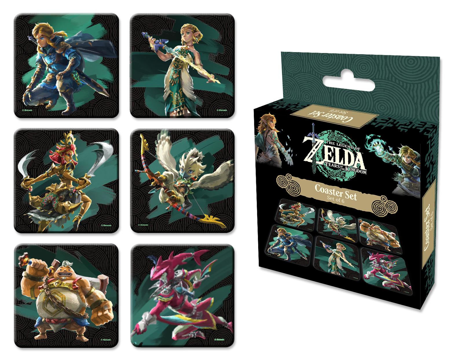 Zelda (TOTK) 6er Untersetzer