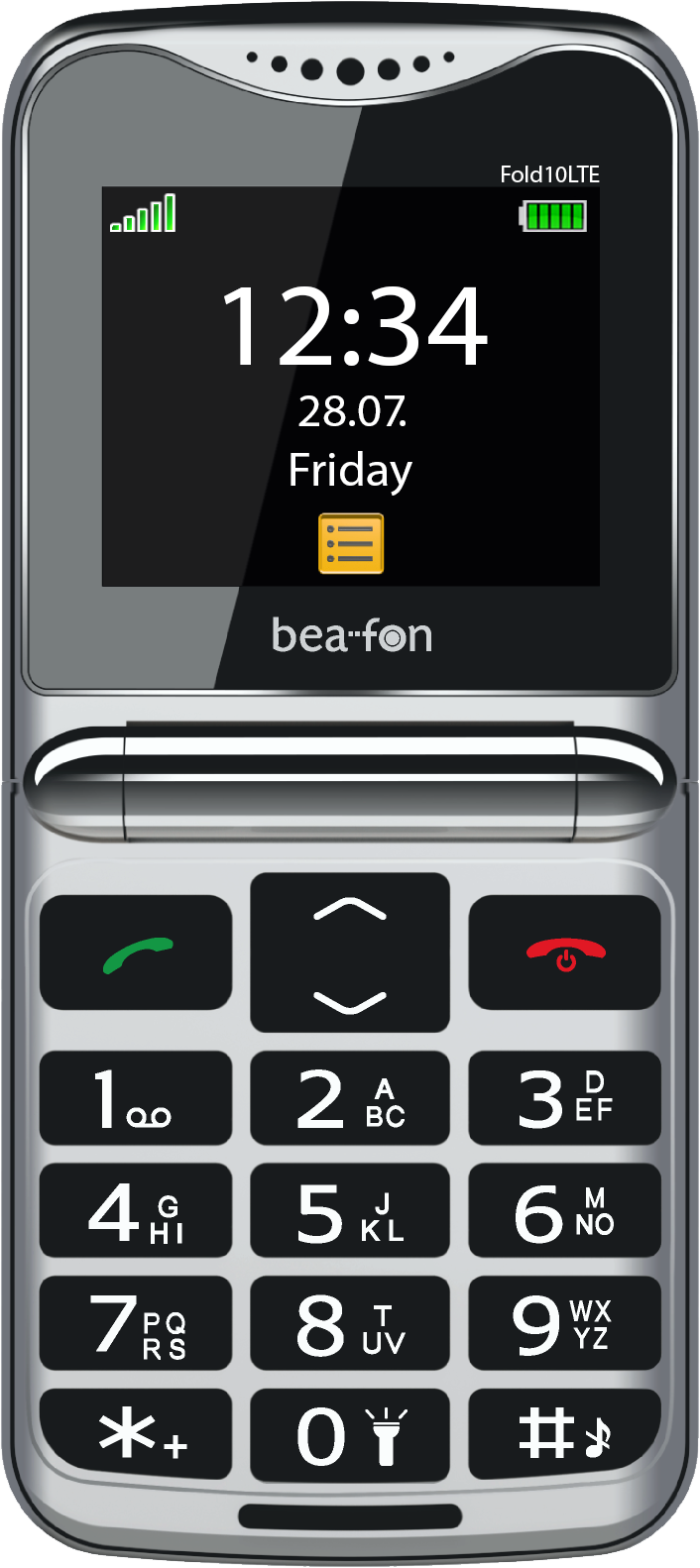 Fold 10 4G LTE Schwarz Handy