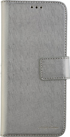 16102 Book Case Paris für Samsung Galaxy S8 Edge silber