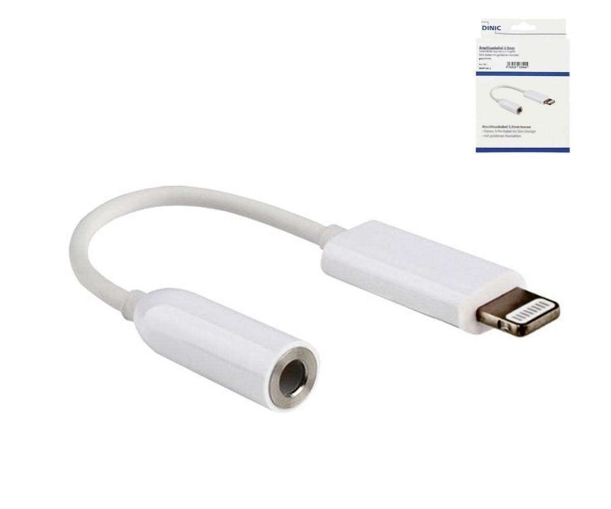 Lightning auf 3,5mm Klinke Adapter Lightning Adapter