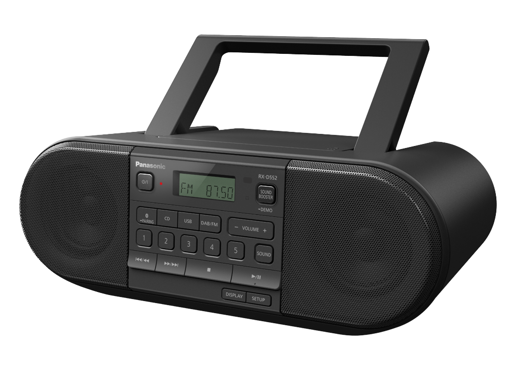 RX-D552E Radiorekorder mit CD-Spieler