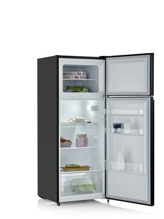 DT 8762 schwarz Kühlschrank mit Gefrierfach