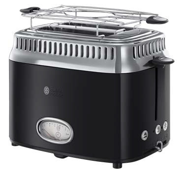 21681-56 Retro Ribbon Classic Noir Toaster