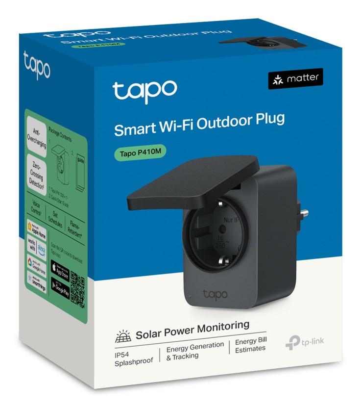 P410M Smarter Wi-Fi Outdoor Plug, Schwarz WLAN-Steckdose
