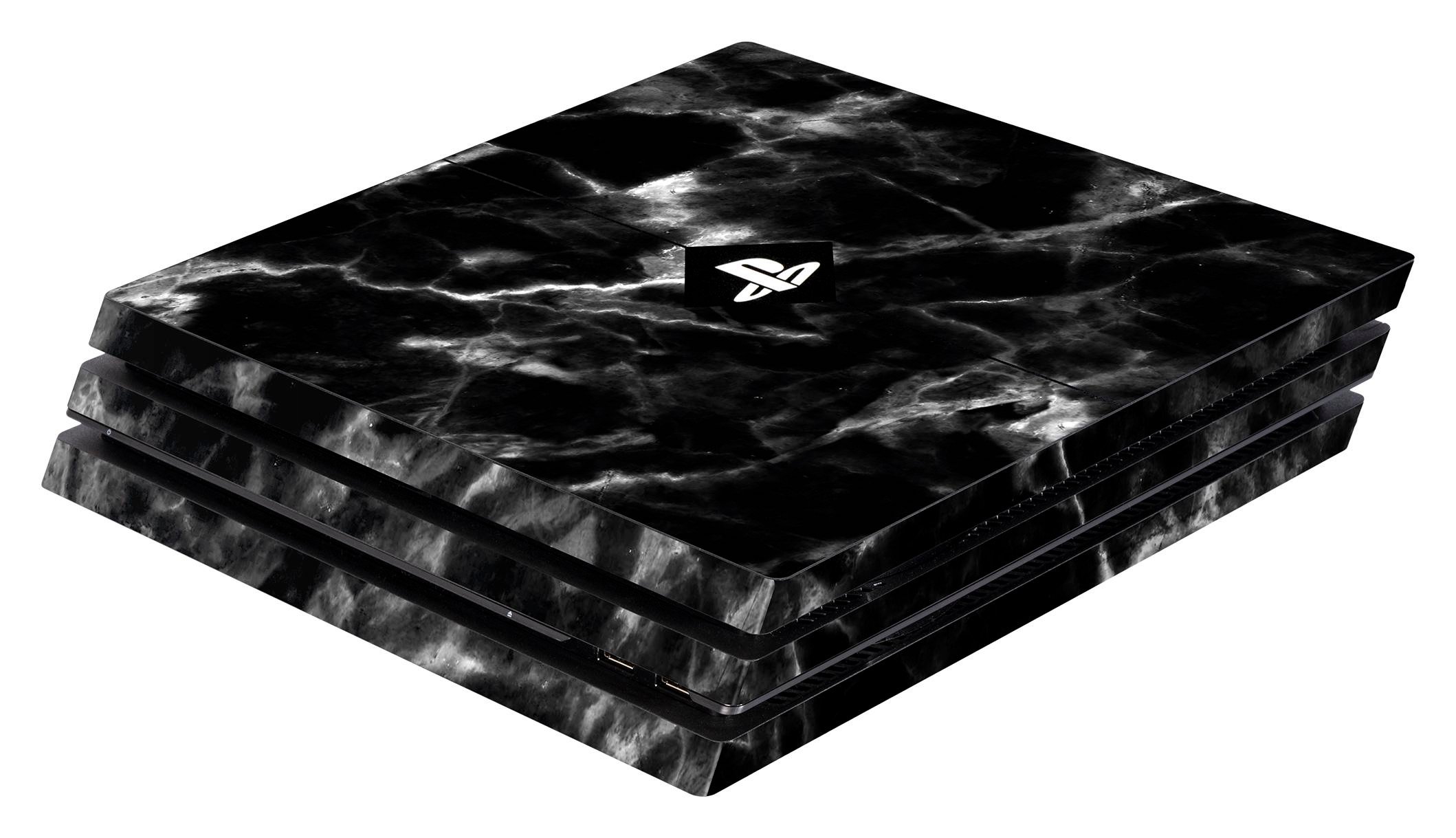 97302 Black Marble für PS4 Pro Konsolen-Skin